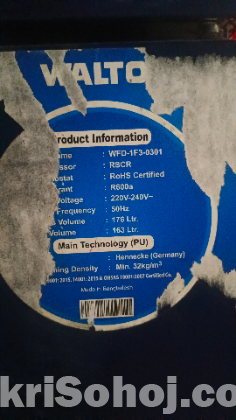 Walton Refrigerator 176L